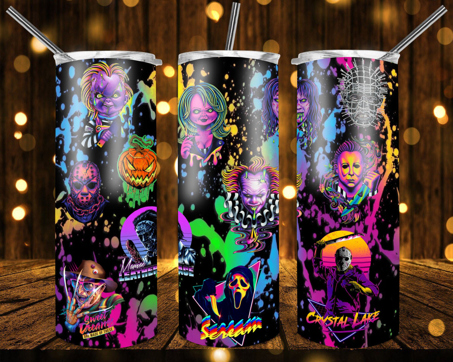 Halloween tumblers