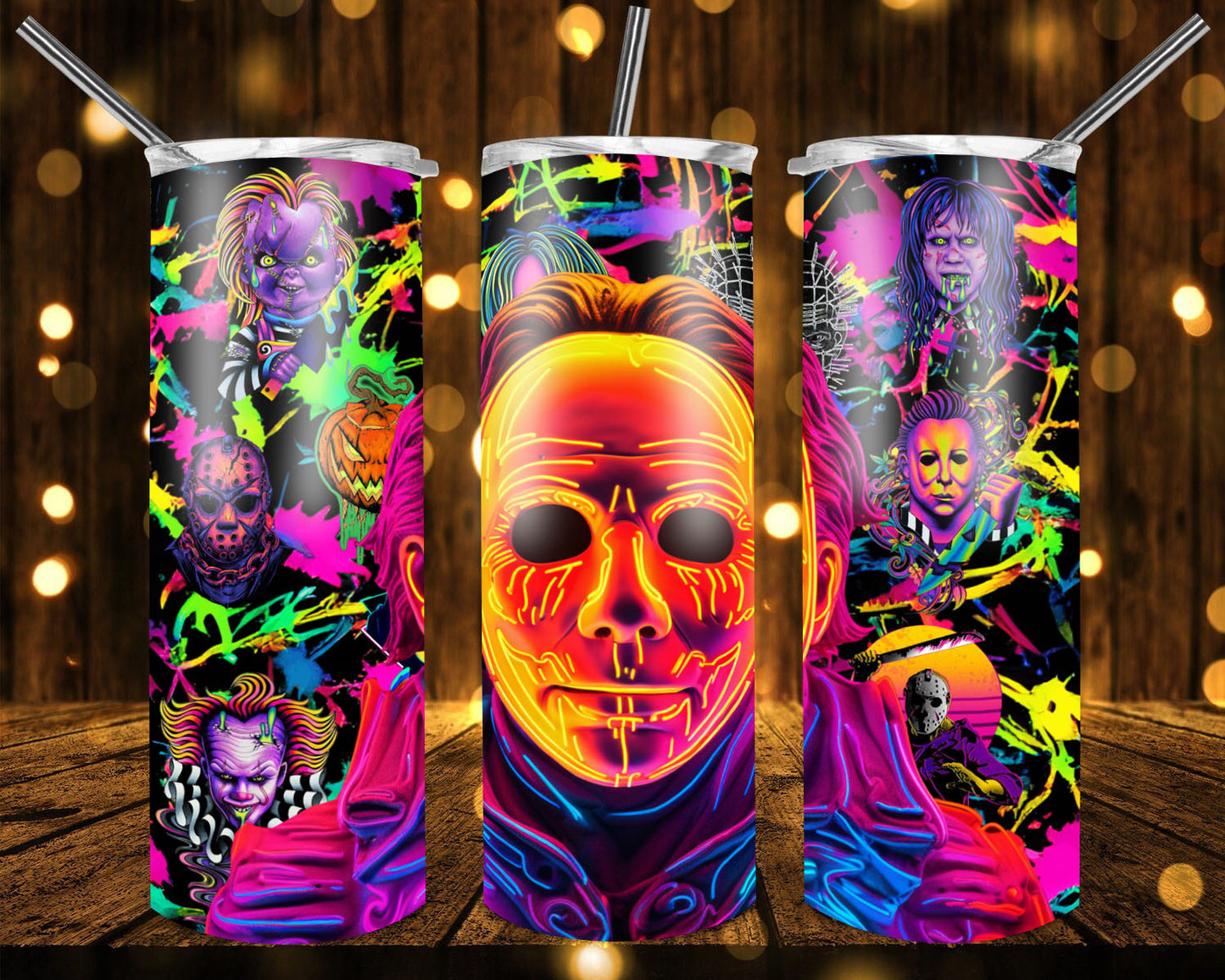 Halloween tumblers