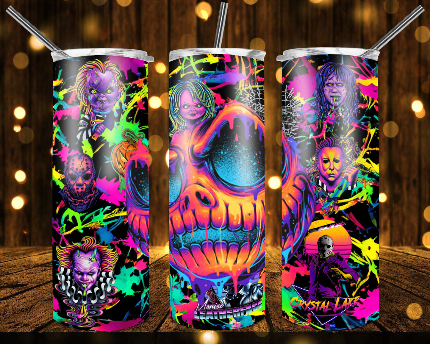 Halloween tumblers