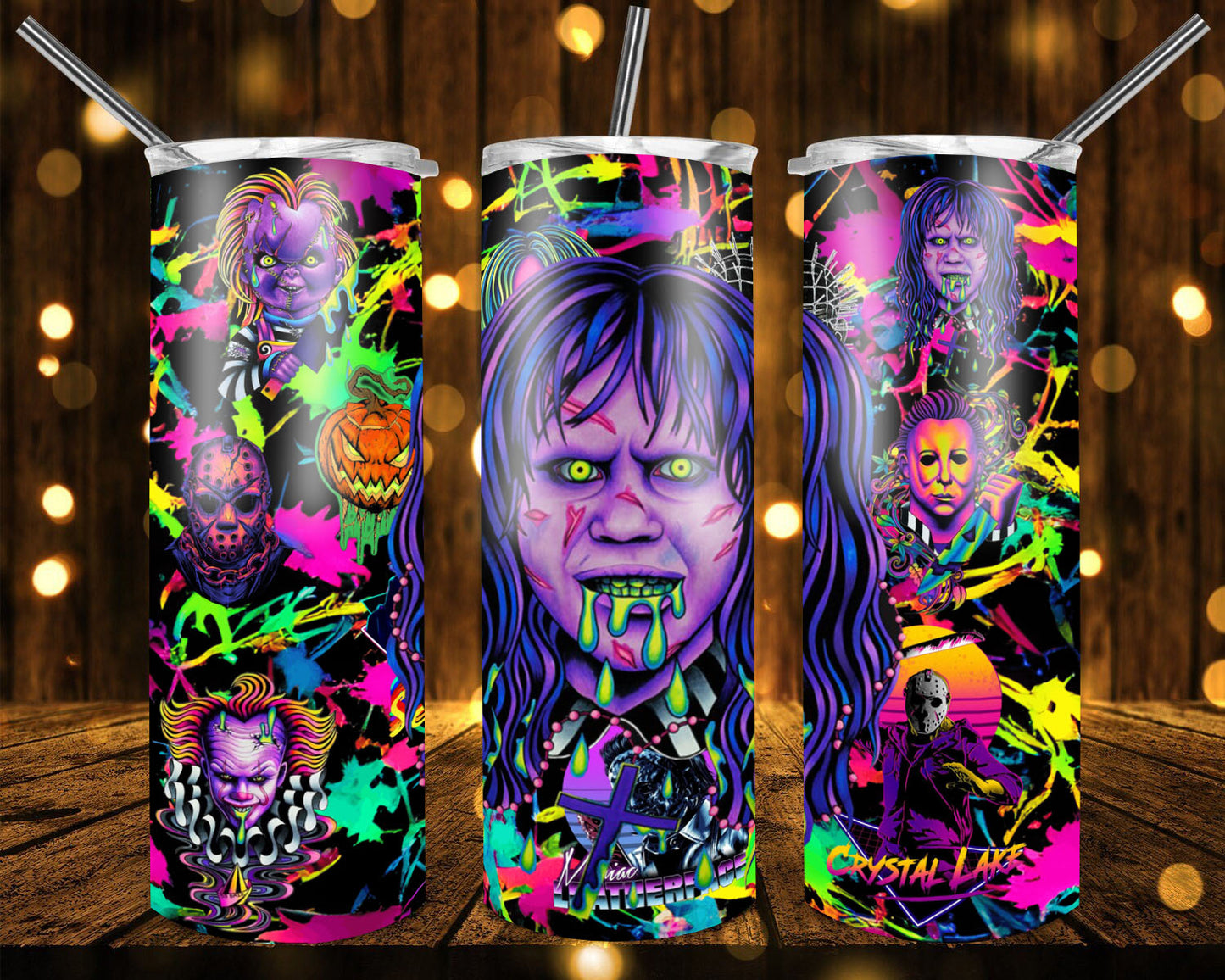 Halloween tumblers