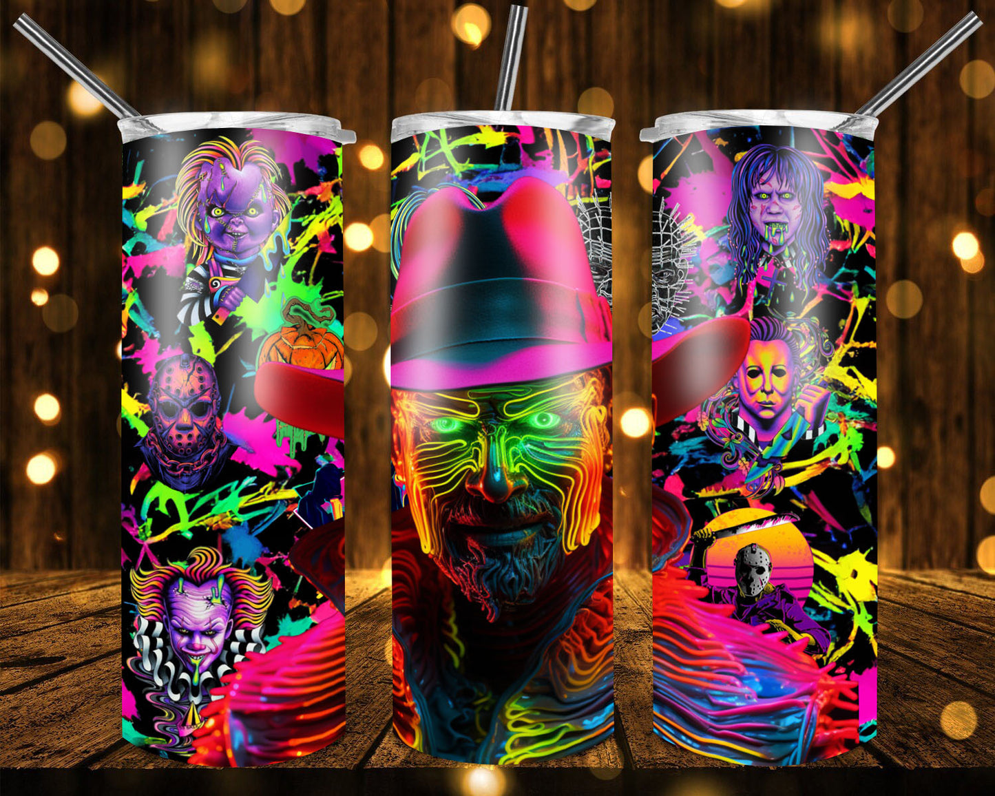 Halloween tumblers