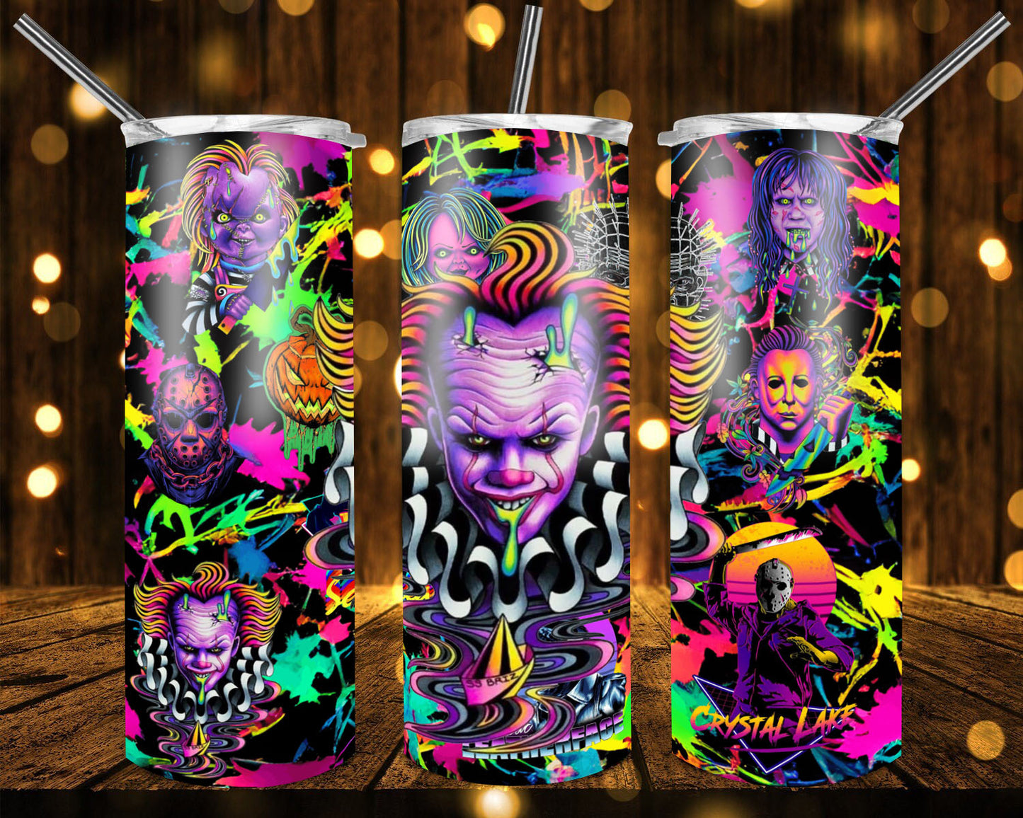 Halloween tumblers