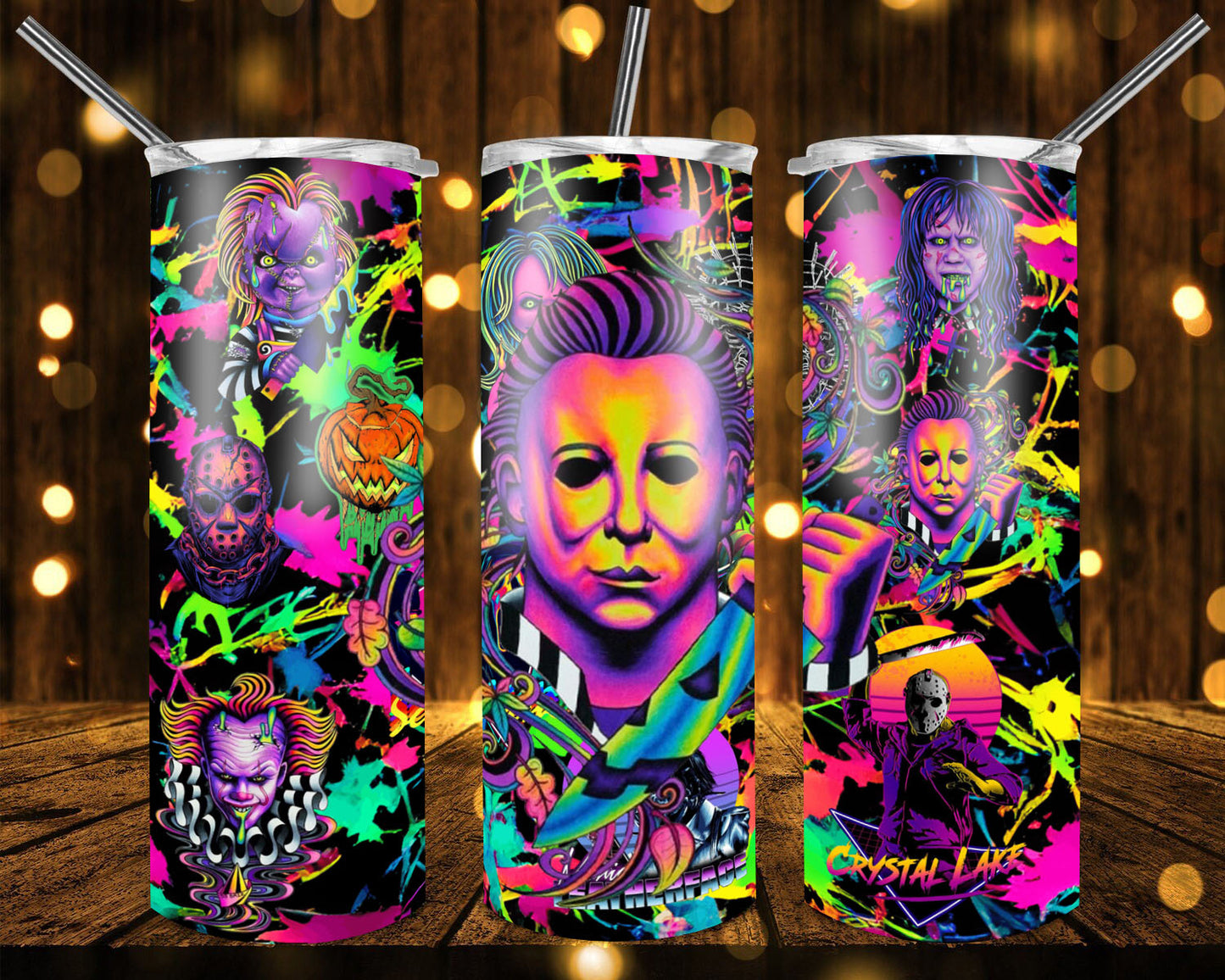 Halloween tumblers