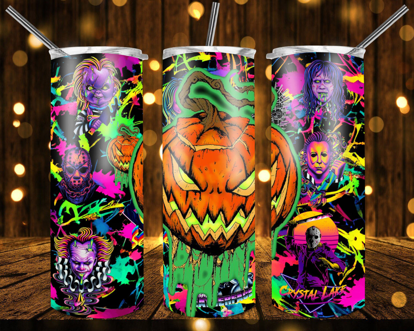 Halloween tumblers