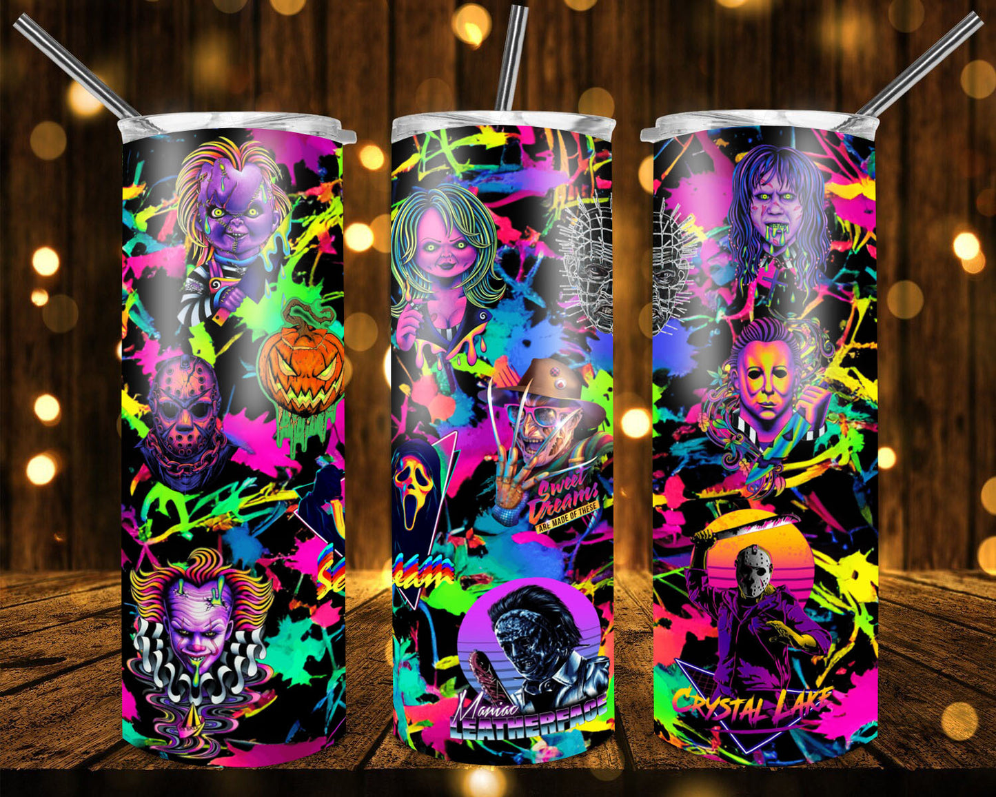 Halloween tumblers