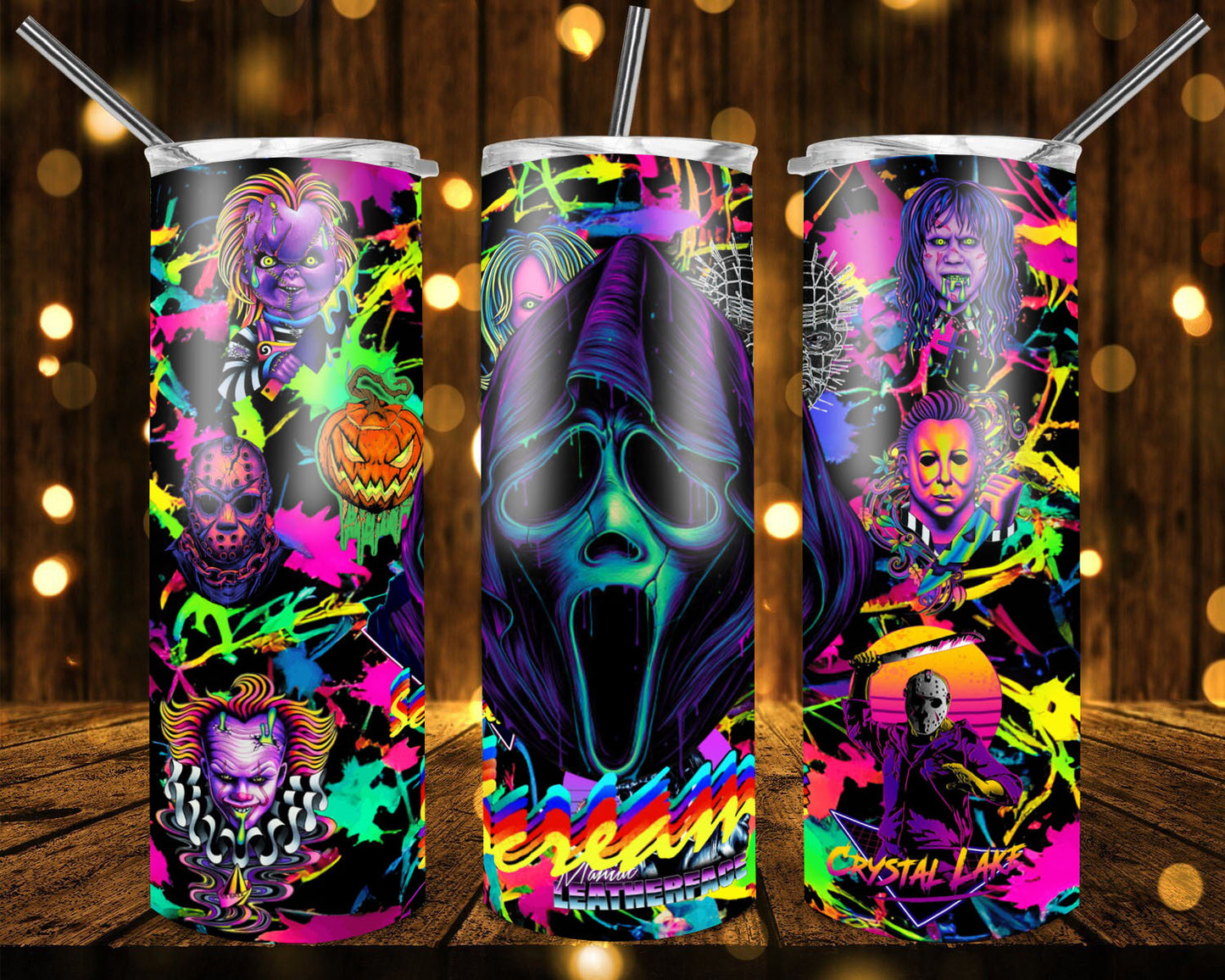 Halloween tumblers