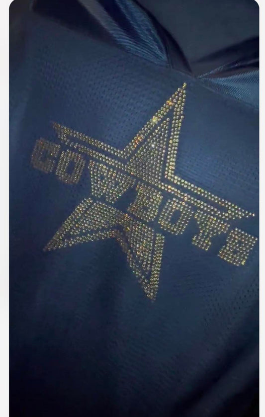 Custom rhinestone jersey